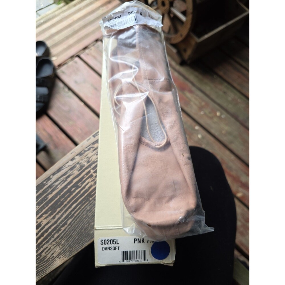 BLOCH S0205L Leather Full Sole Ballet Dance Slippers Size 7.5B New